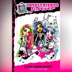 Monster High Book with Pink and Black Cover